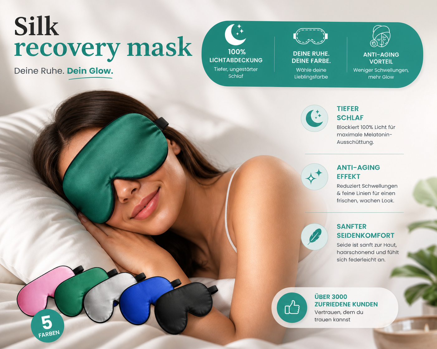 Physiorest silk- recovery mask